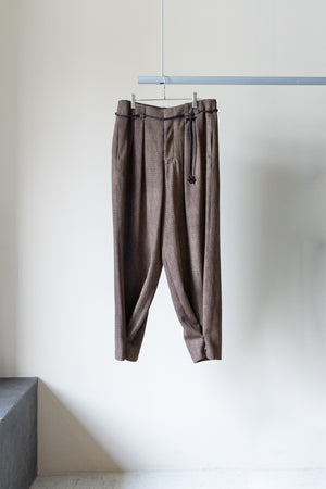 【ETHOSENS】"Uneven dye slacks"