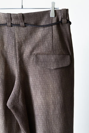 【ETHOSENS】"Uneven dye slacks"