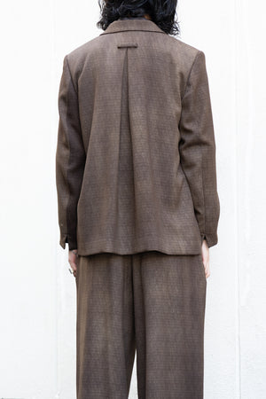 【ETHOSENS】"Uneven dye jacket"