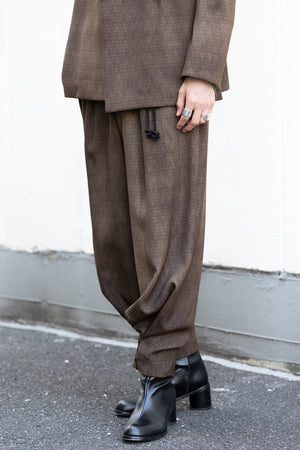 【ETHOSENS】"Uneven dye slacks"
