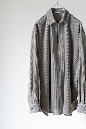 【Blanc YM】"Corduroy Skipper Shirts"