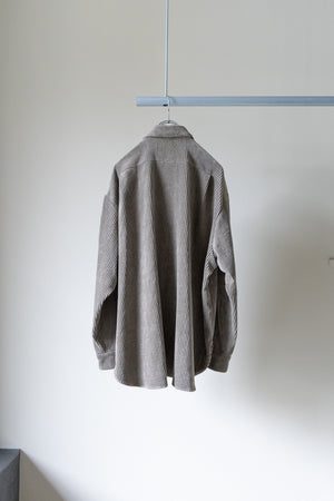【Blanc YM】"Corduroy Skipper Shirts"