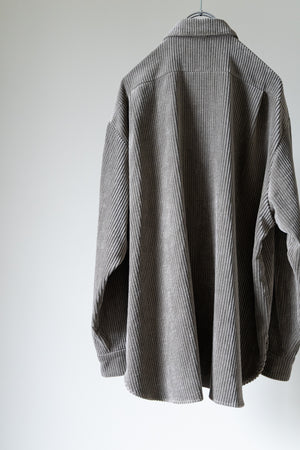 【Blanc YM】"Corduroy Skipper Shirts"