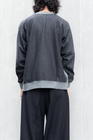 【nuterm】"Nickerson Mockneck Sweat Shirt"