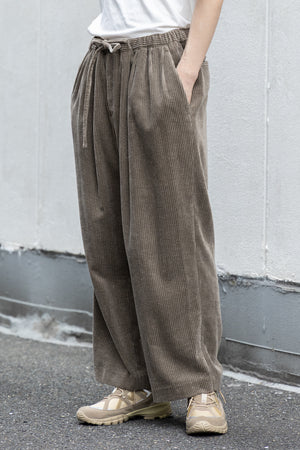 【Blanc YM】"Corduroy Relax Trousers"