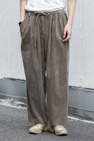 【Blanc YM】"Corduroy Relax Trousers"