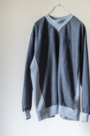 【nuterm】"Nickerson Mockneck Sweat Shirt"