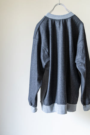 【nuterm】"Nickerson Mockneck Sweat Shirt"