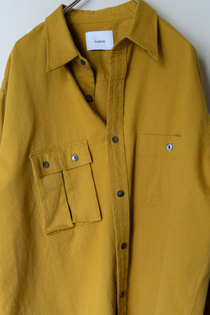 【nuterm】"Triple Poket Shirt"
