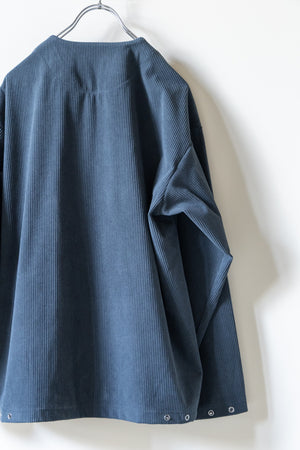 【CURLY&Co.】"TRICOT CORDUROY SNAP BUTTON CARDIE"