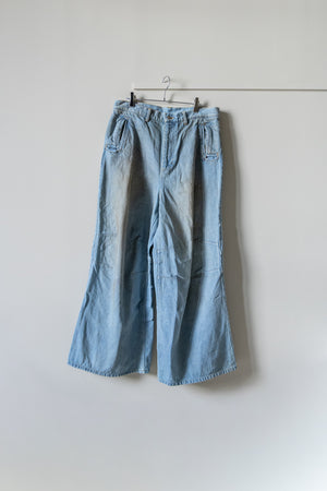 【LQUARTET】"MONOLITH INDIGO BAGGY"