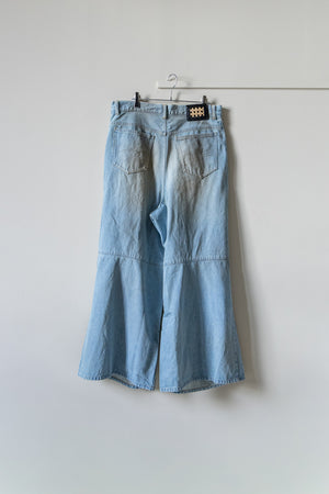 【LQUARTET】"MONOLITH INDIGO BAGGY"