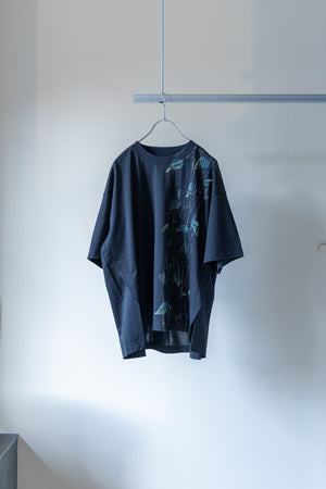 【Licht Bestreben】"ハンドペイントクルーネックティー"