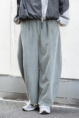 【LQUARTET】"STRUCTURE BARREL TROUSERS"