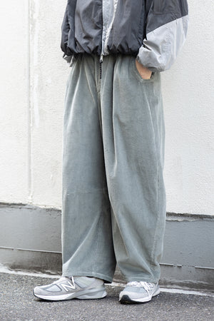 【LQUARTET】"STRUCTURE BARREL TROUSERS"