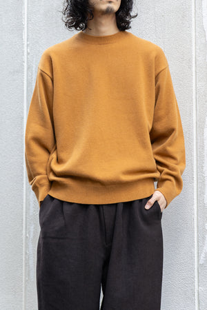 【YOKO SAKAMOTO】"CREW NECK KNIT"