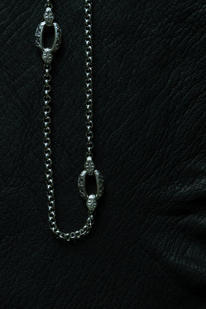 【GEROCHRISTO】"Garden Shadows small link necklace"
