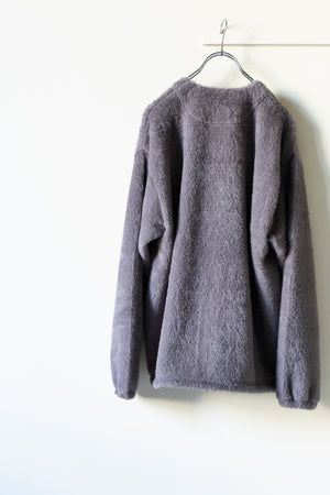 【CURLY&Co.】"TEDDY JERSEY ZIP-UP CARDIE"