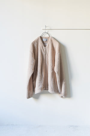 【CURLY&Co.】"TEDDY JERSEY ZIP-UP CARDIE"