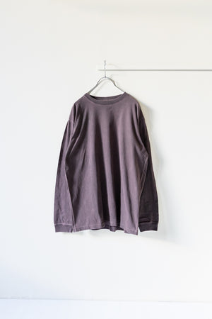 【LQUARTET】"KYOTO SUMI-DYED LONG SLEEVE"