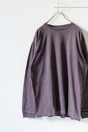 【LQUARTET】"KYOTO SUMI-DYED LONG SLEEVE"