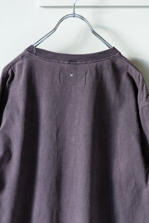 【LQUARTET】"KYOTO SUMI-DYED LONG SLEEVE"