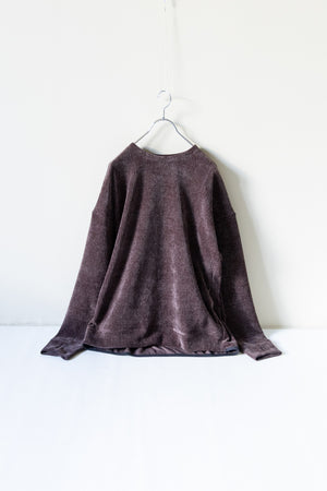 【CURLY&Co.】"MOLLE YARN STRIPE KNIT P/O CREW-NECK"