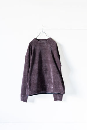 【CURLY&Co.】"MOLLE YARN STRIPE KNIT P/O CREW-NECK"