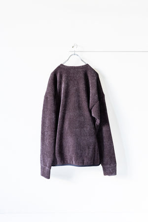 【CURLY&Co.】"MOLLE YARN STRIPE KNIT P/O CREW-NECK"