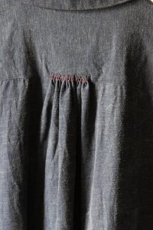[YUTA MATSUOKA] "Pigment-coated long shirt coat"