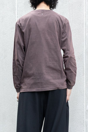 【LQUARTET】"KYOTO SUMI-DYED LONG SLEEVE"