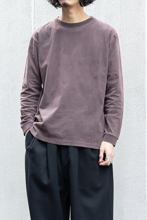 【LQUARTET】"KYOTO SUMI-DYED LONG SLEEVE"