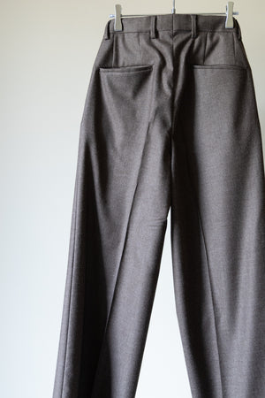 [VALAADO] "[BAG] Wool Saxony Baggy Pants"