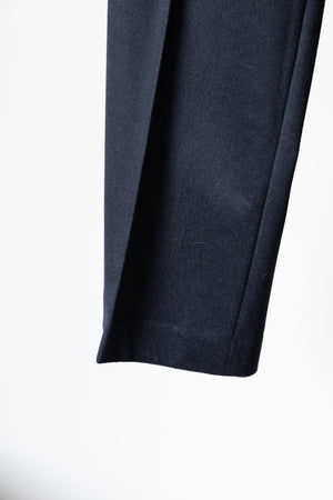 [VALAADO]"CHASHMERE BREND WOOL BEAVER BAGGY PANTS"