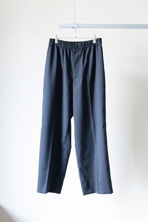 [SHEIK YERBOUTI]"SILK WOOL EASY TROUSERS"