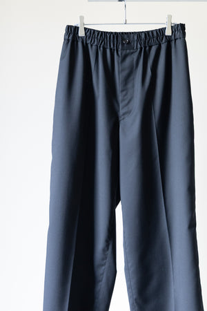 [SHEIK YERBOUTI]"SILK WOOL EASY TROUSERS"