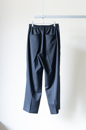 [SHEIK YERBOUTI]"SILK WOOL EASY TROUSERS"