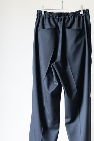 [SHEIK YERBOUTI]"SILK WOOL EASY TROUSERS"