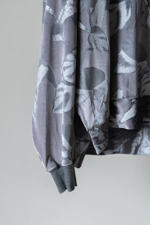【Licht Bestreben】"ベロアジャージークルーネックサイドベンツプルオーバー"