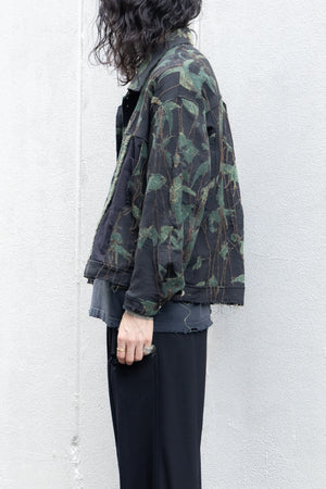 【Licht Bestreben】"Jacquard Rebuilding Carpenter Jacket"