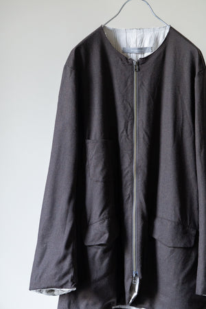 [YUTA MATSUOKA]"GENTLY CLOTH ZIP JACKET"