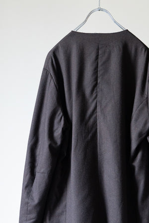[YUTA MATSUOKA]"GENTLY CLOTH ZIP JACKET"