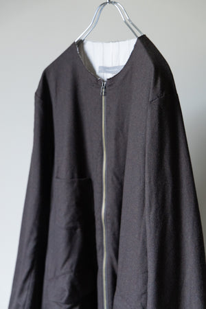[YUTA MATSUOKA]"GENTLY CLOTH ZIP JACKET"