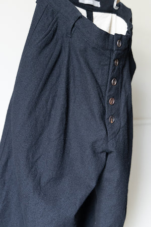 [YUTA MATSUOKA] "Loop Yarn Herringbone Straight Pants"