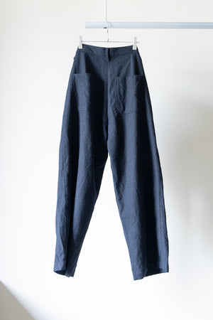 [YUTA MATSUOKA] "Loop Yarn Herringbone Straight Pants"