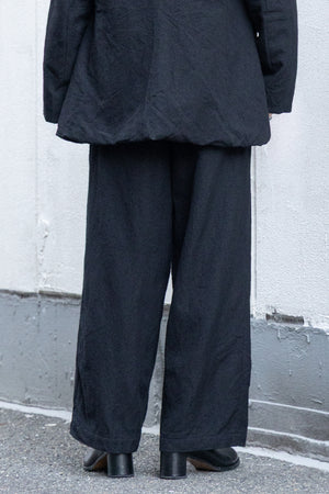 [YUTA MATSUOKA] "Loop Yarn Herringbone Straight Pants"