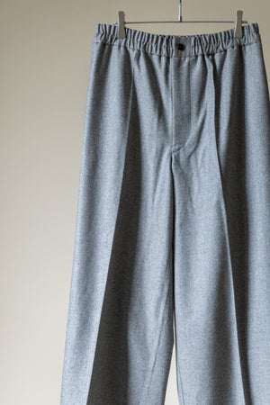 [SHEIK YERBOUTI] "Super 120's Wool Flannel Easy Pants"