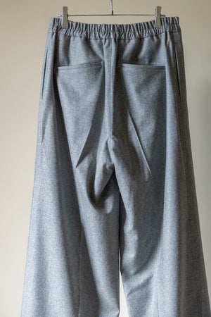 [SHEIK YERBOUTI] "Super 120's Wool Flannel Easy Pants"
