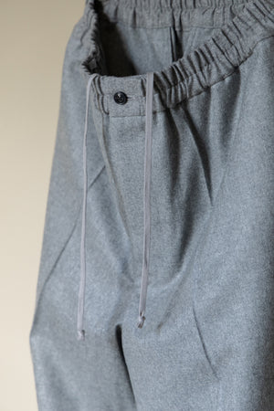 [SHEIK YERBOUTI] "Super 120's Wool Flannel Easy Pants"