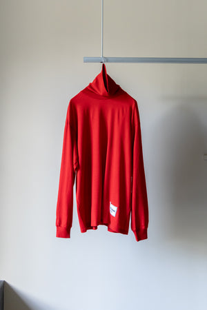 【SHEIK YERBOUTI】"MERINO WOOL HIGH NECK L/S T-SHIRT"